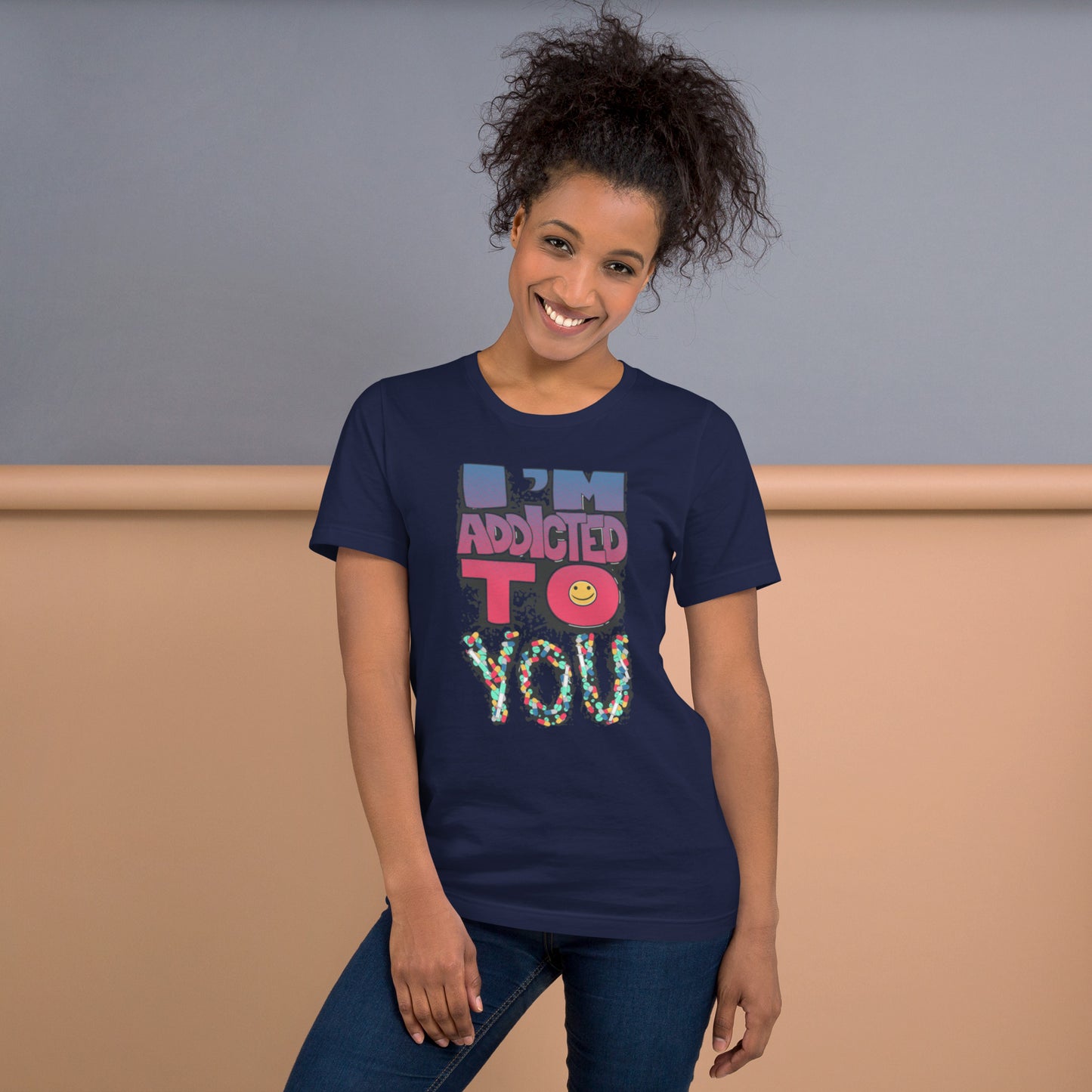 Unisex t-shirt Addicted to you